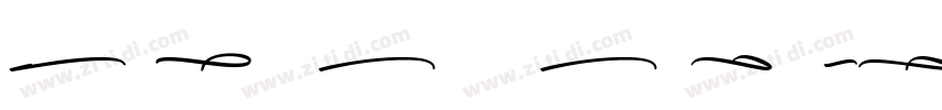 Prissa Swash Regular字体转换